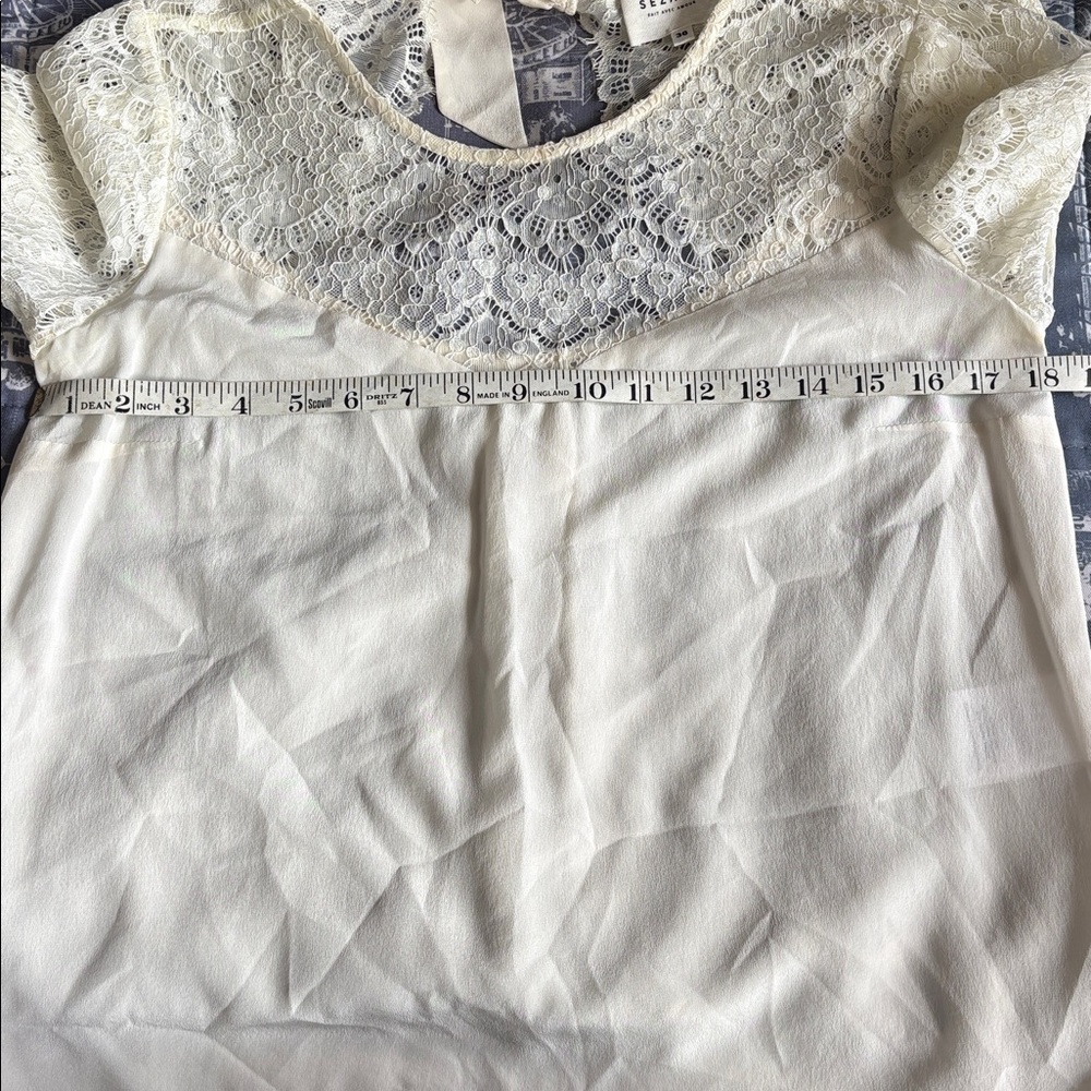 Sezane Adeline Silk Blouse - Picture 8 of 8